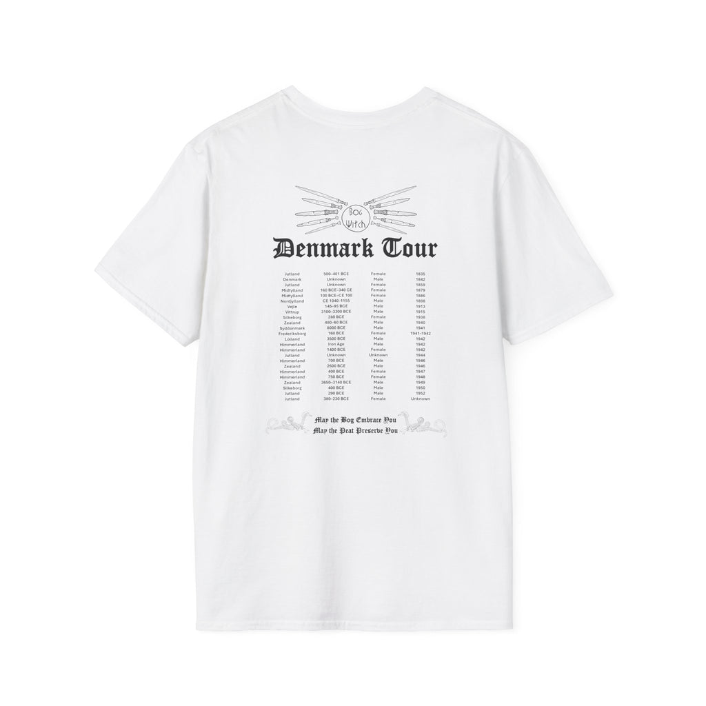 Bog Witch Denmark Tour Unisex Softstyle T-Shirt