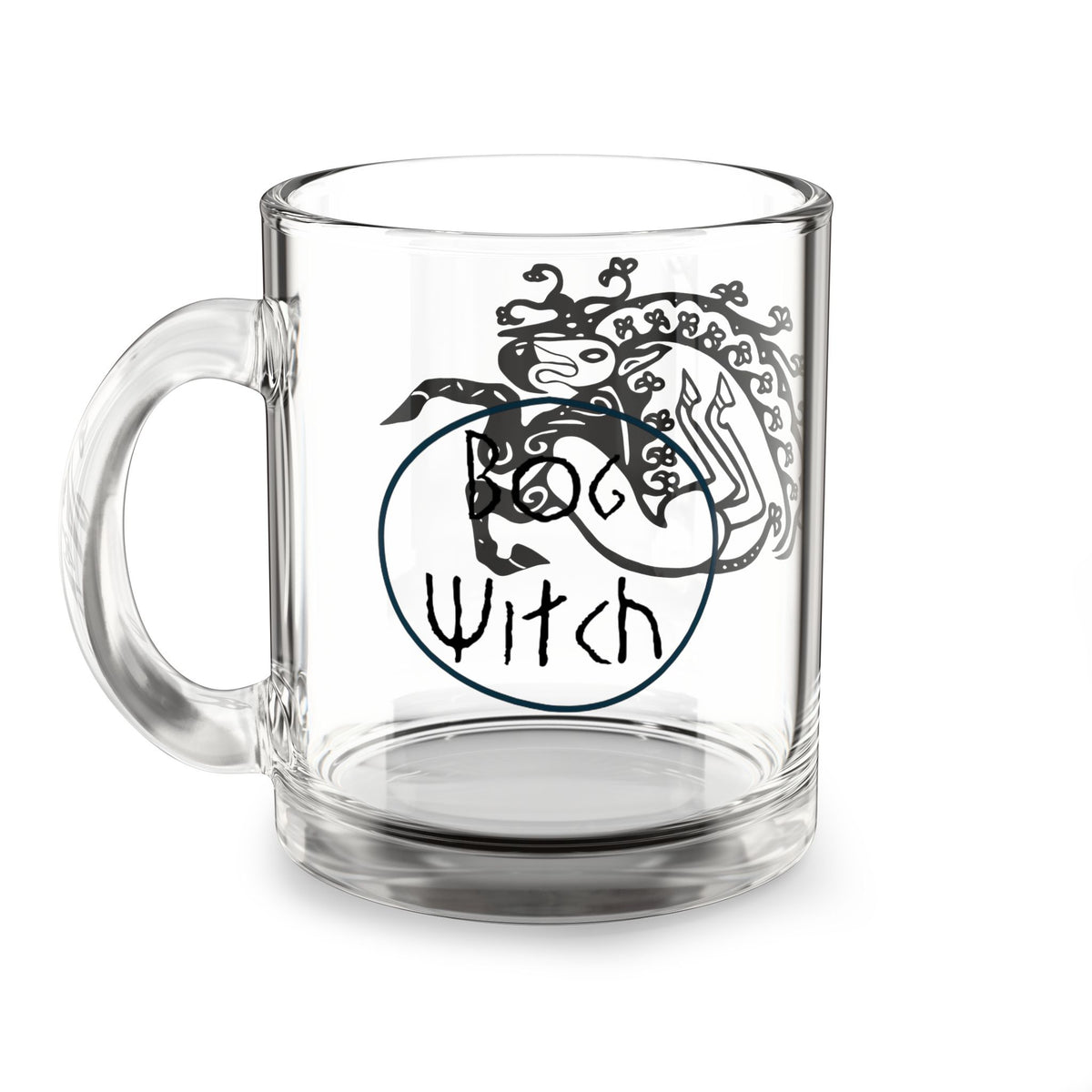 Siberian Maiden Glass Mug, 10oz