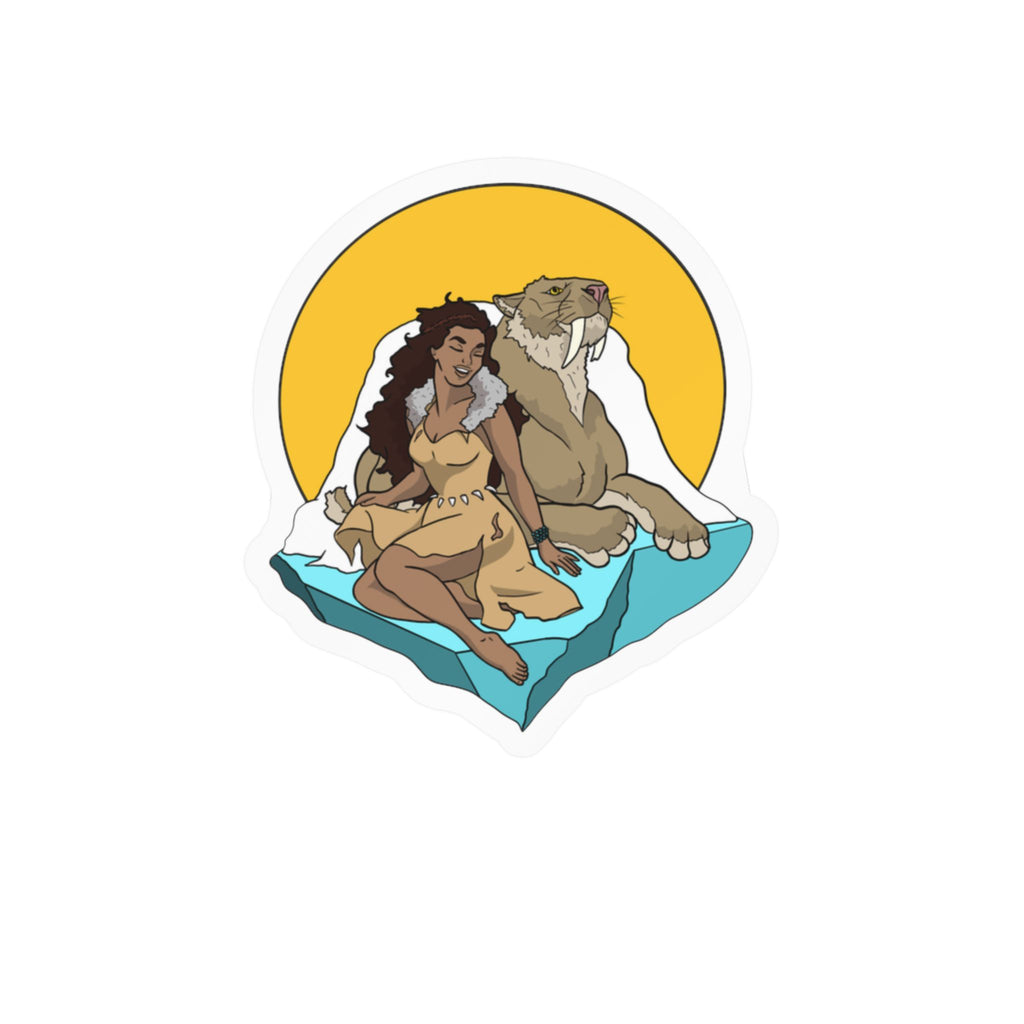 Pleistocene Girl | Kiss-Cut Vinyl Decals