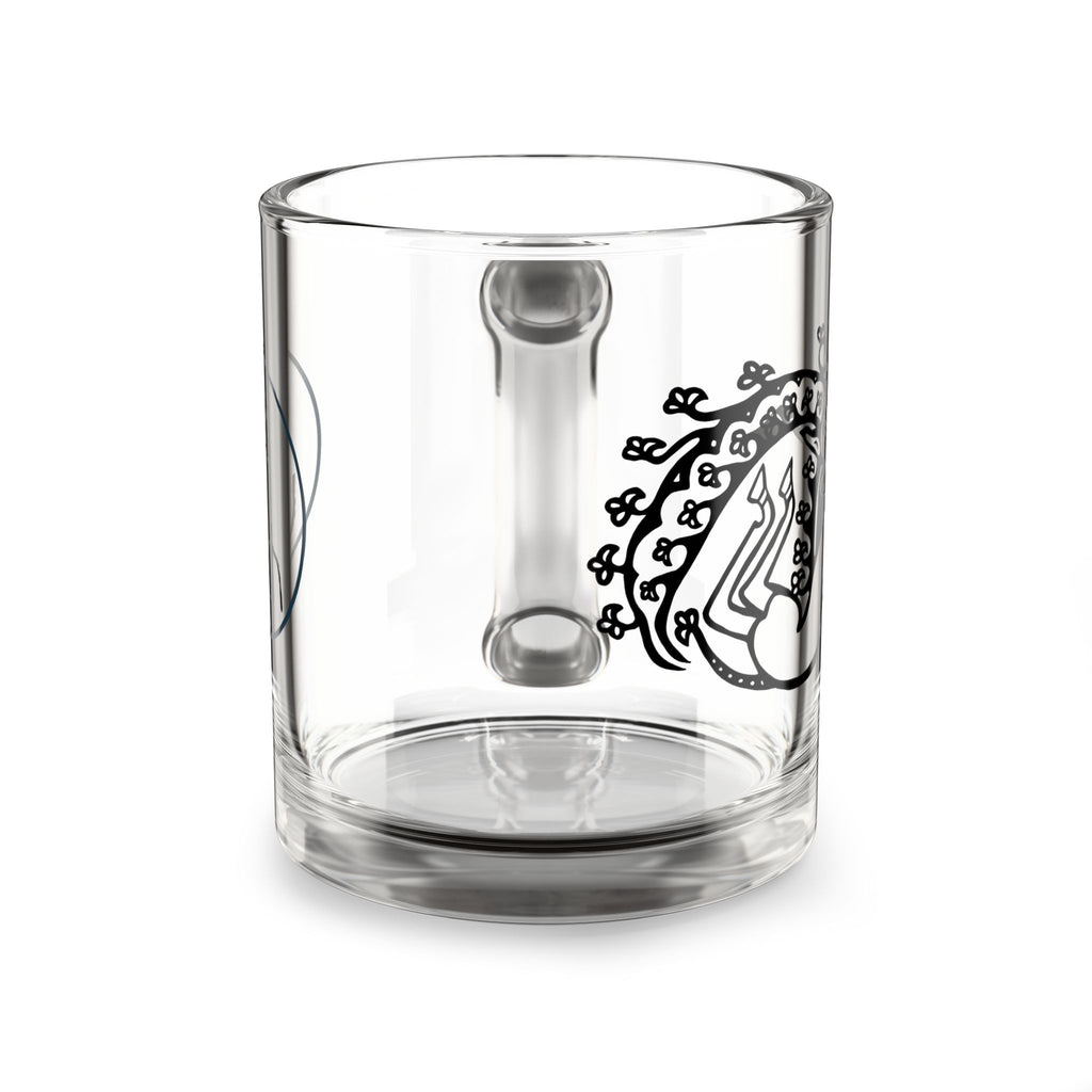 Siberian Maiden Glass Mug, 10oz