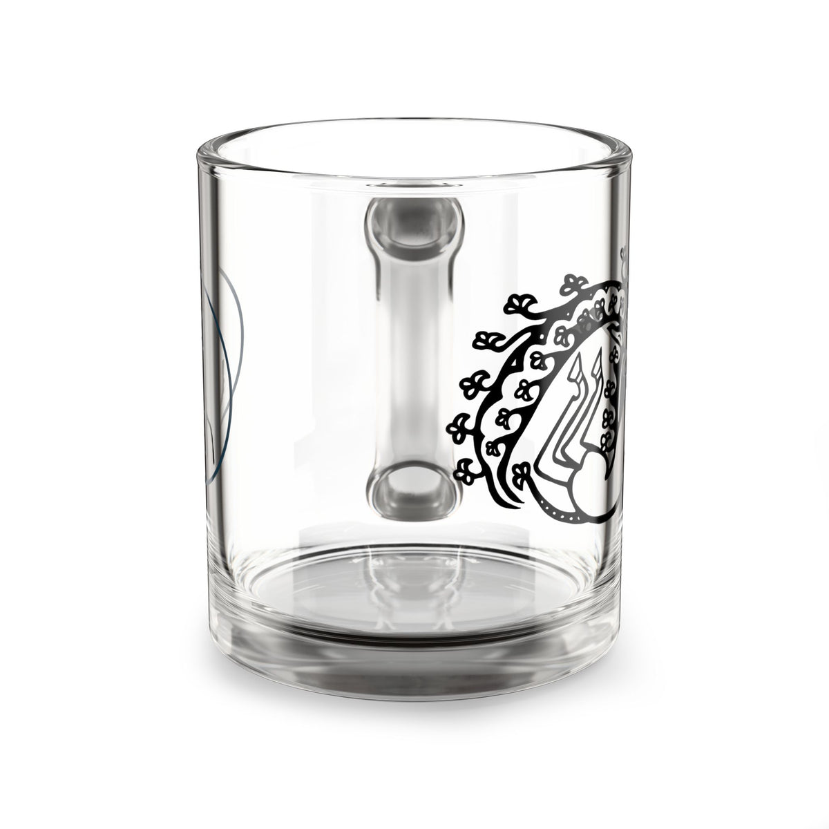Siberian Maiden Glass Mug, 10oz