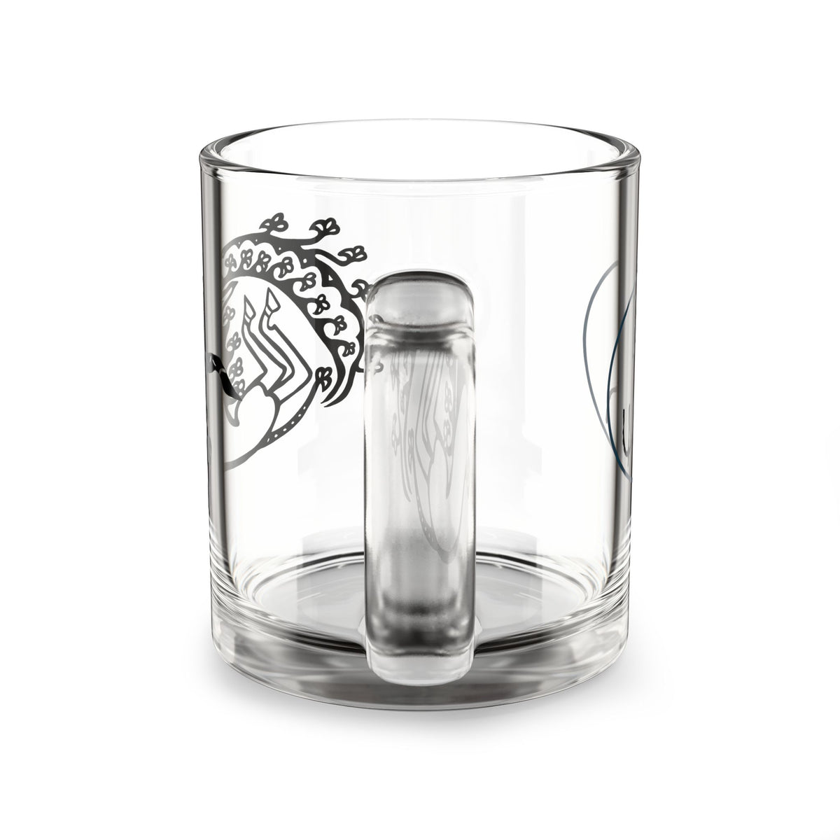 Siberian Maiden Glass Mug, 10oz