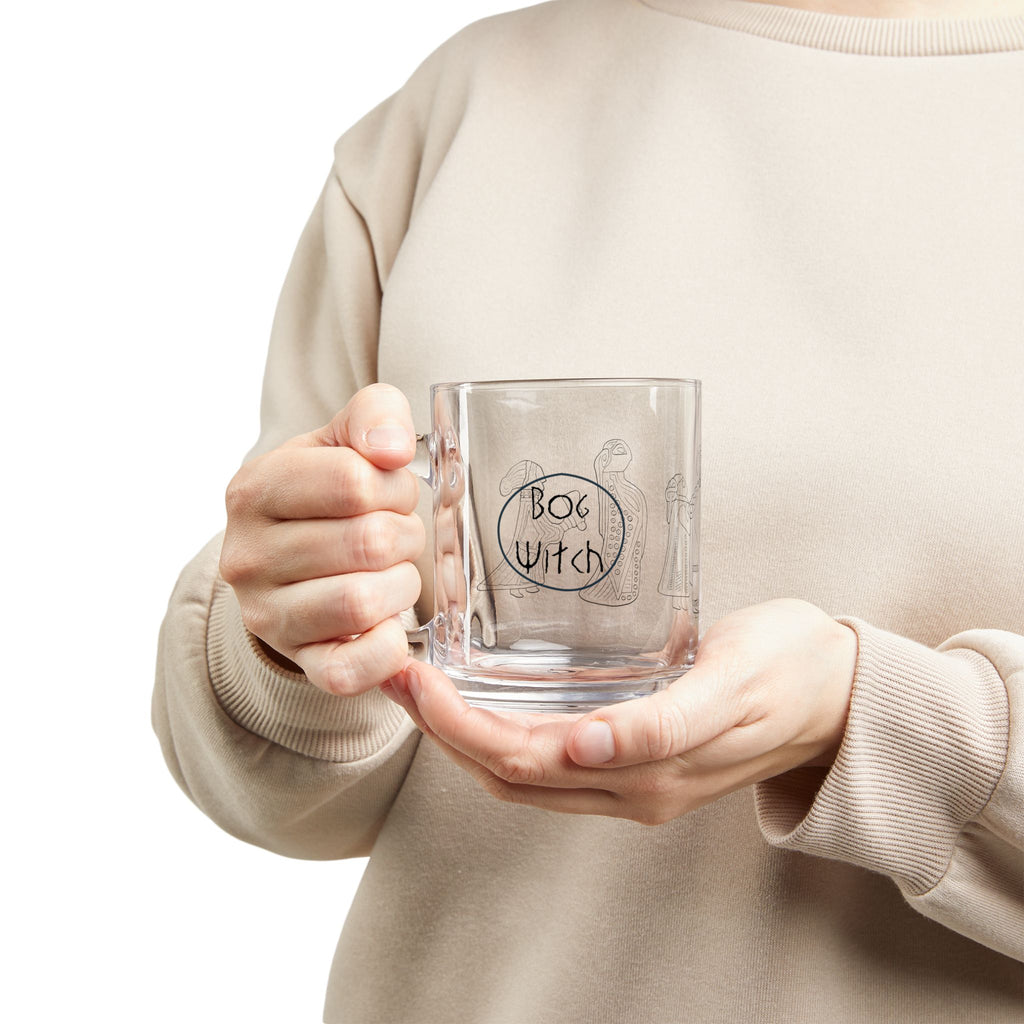 Valkyrie Glass Mug — 10oz Clear Coffee Cup