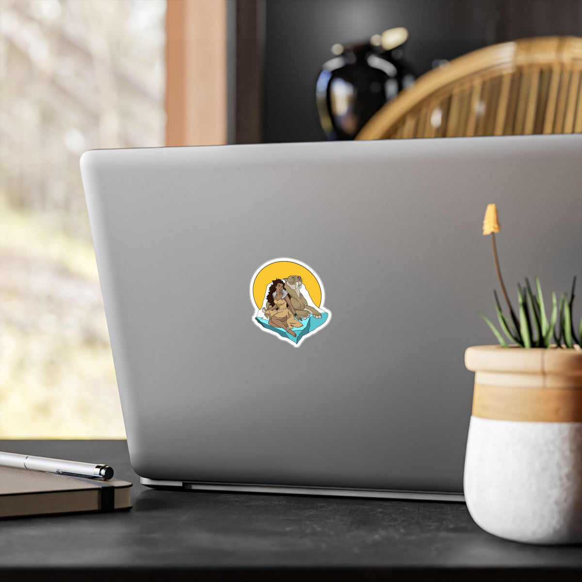 Pleistocene Girl | Kiss-Cut Vinyl Decals
