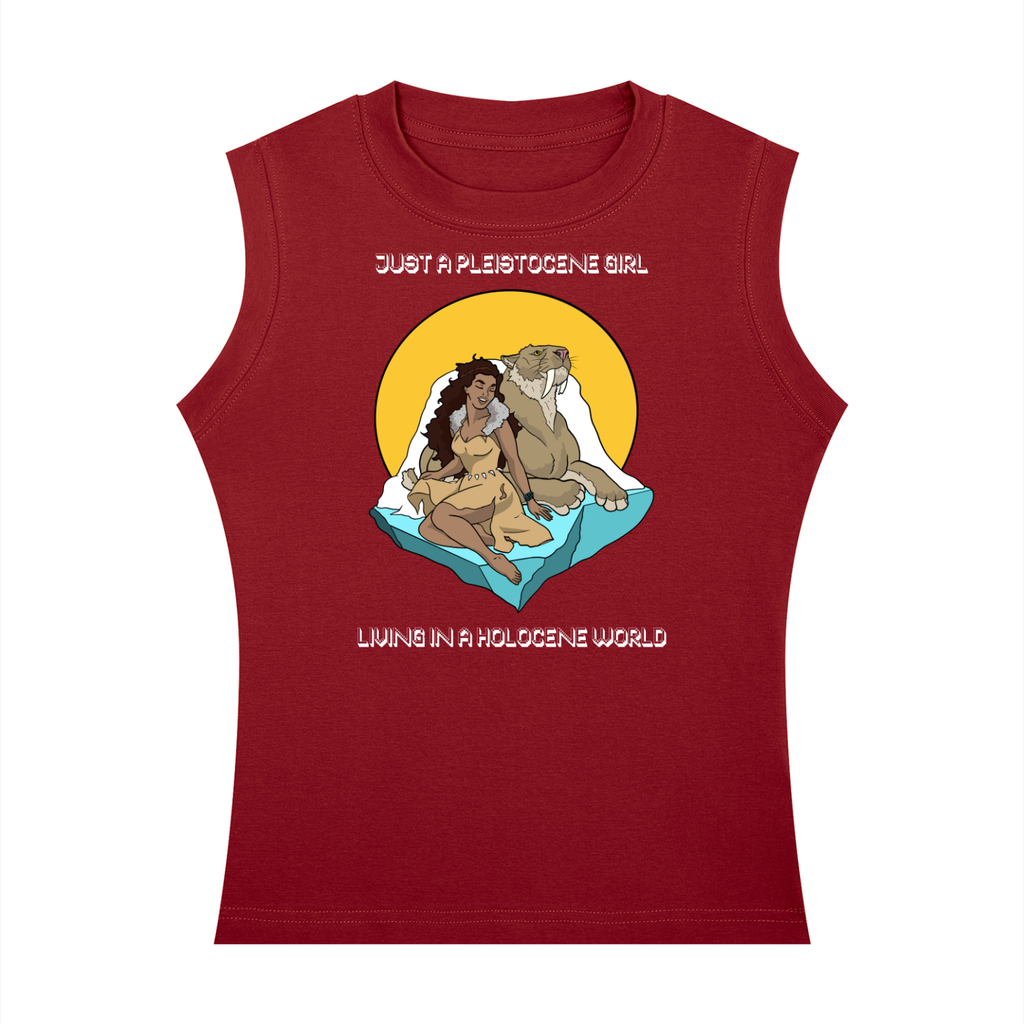 blackshirt,pleistocene,history,archaeology,girl,pinup,women,womens,tanktop,redshirt,purpleshirt,tank,archeology,iceage,funny,academic,feminist,feminism,evolution