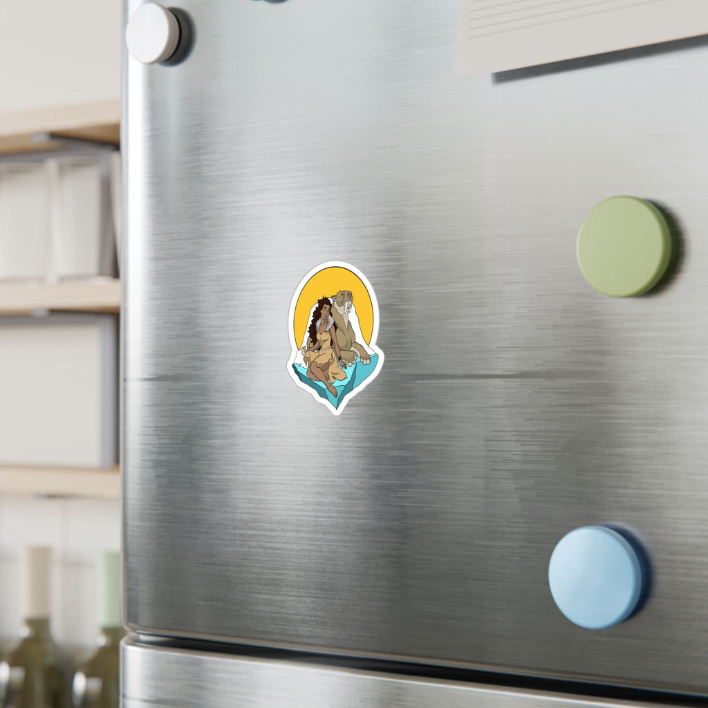 Pleistocene Girl | Kiss-Cut Vinyl Decals
