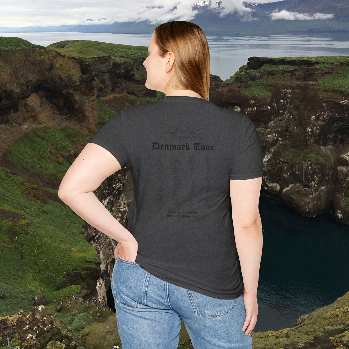 Bog Witch Denmark Tour Unisex Softstyle T-Shirt