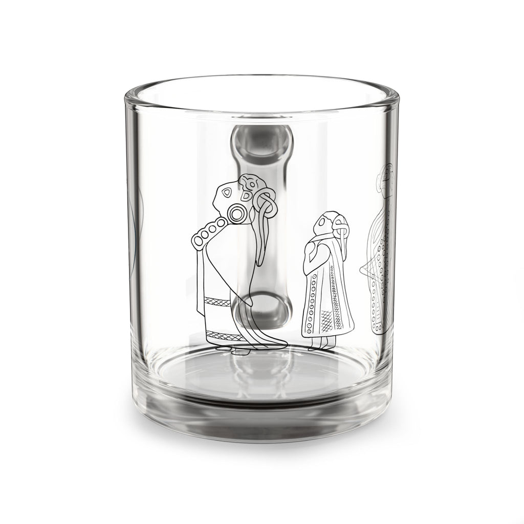 Valkyrie Glass Mug — 10oz Clear Coffee Cup
