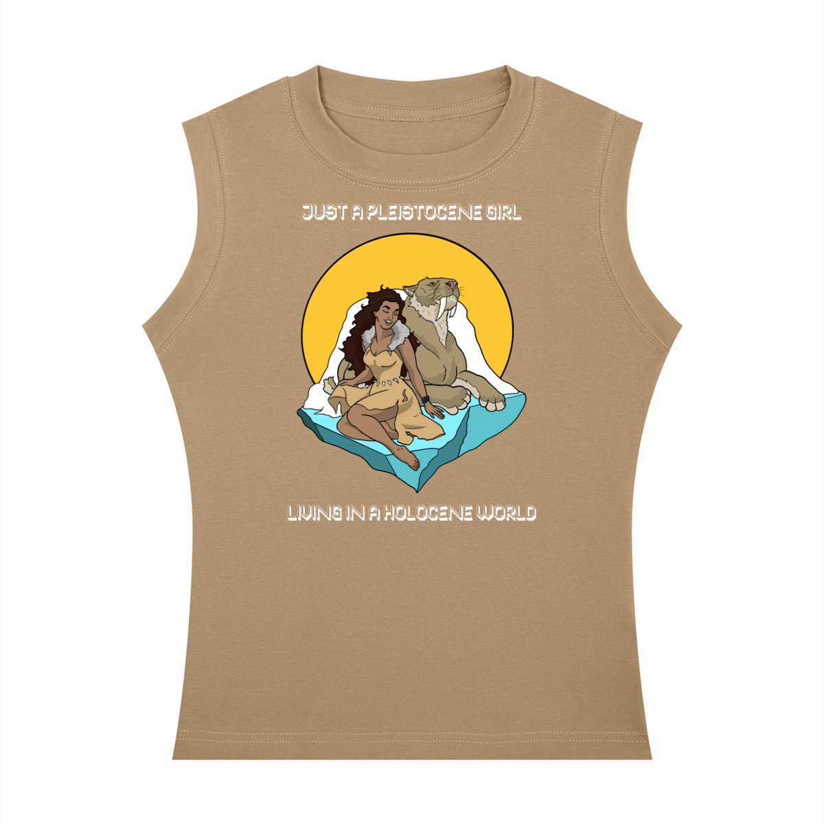blackshirt,pleistocene,history,archaeology,girl,pinup,women,womens,tanktop,redshirt,purpleshirt,tank,archeology,iceage,funny,academic,feminist,feminism,evolution