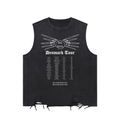 iron age, bog, tour,black,tanktop,metal,band,edgy,worn,goth,archaeology,history,handdrawn,witchy,witch,Denmark