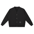 Bog witch logo, black cardigan, front, corbel, architecture, lion