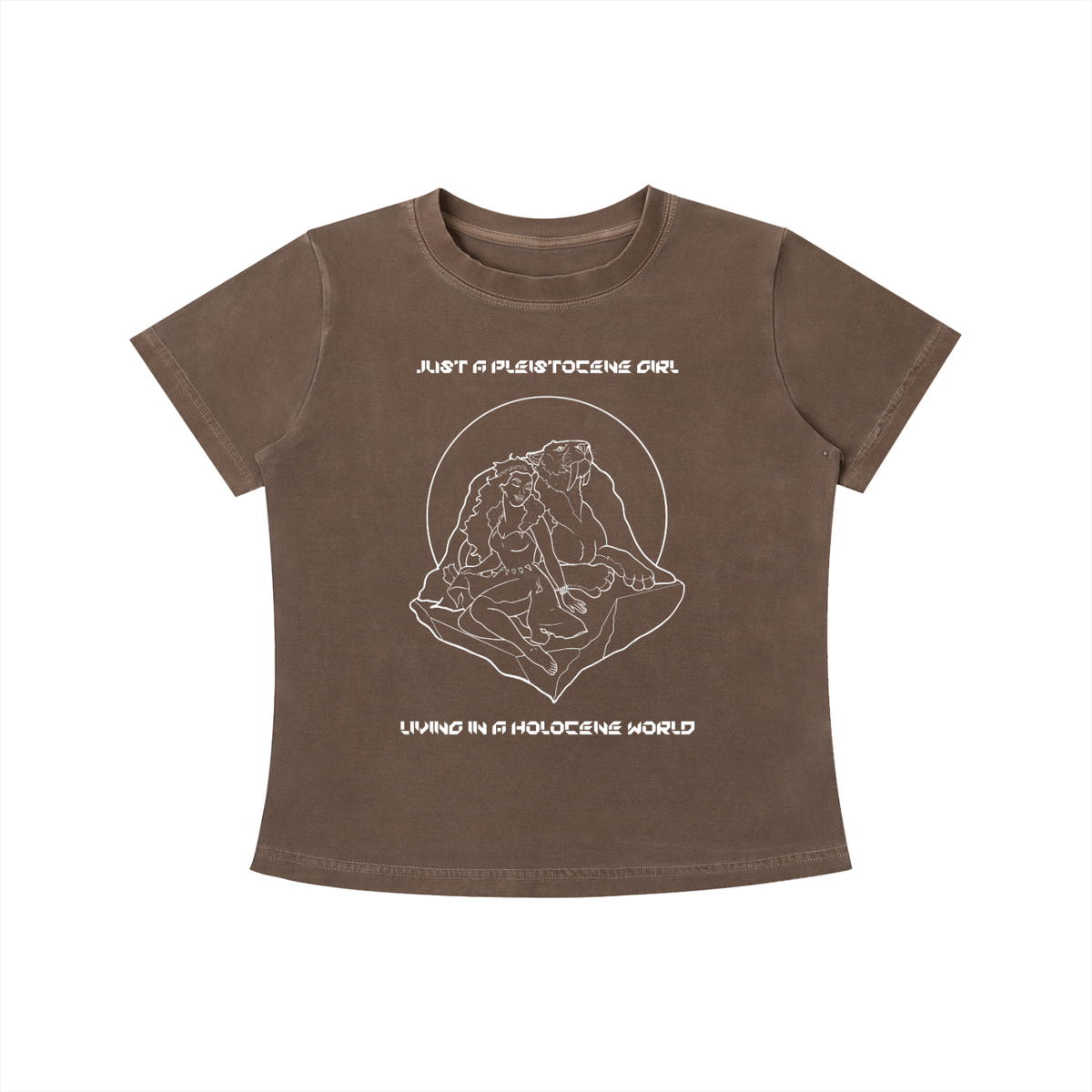 brownshirt,womens,womenshirt,shirt,history,pinup,feminism,archaeology,handdrawn,funny,academic,front
