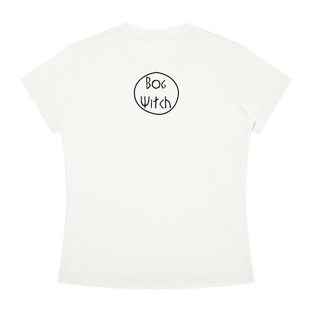 whiteshirt,history,archaeology,pinup,barbie,ancient,feminism,anthropology,tshirt,womens,woman,fitted,funny,cat,back